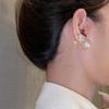 Элегантные магнитные алмазные клипсы для ушей, идеально подходящие для непроколотых ушей. Модный аксессуар в японско-корейском стиле для создания изысканного образа знаменитости.
