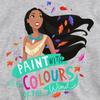 Pocahontas Childrens/Kids Colours Of The Wind Heather Hoodie