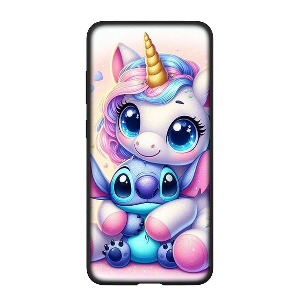 Phone Case for iPhone 17 16 15 Plus X XR 16E Huawei P30 P20 Lite Redmi Note 14 12 11 13 Pro Max OPPO A60 A80 A40 A18 A38 Blue Lilo Stitch Lovely Cover