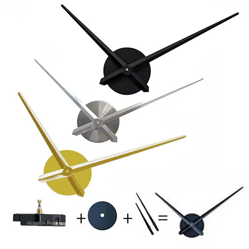 3D Кварцевые Часовые Стрелки Аксессуары Краткий Циферблат Часов Настенные Часы Торсионный Механизм Детали