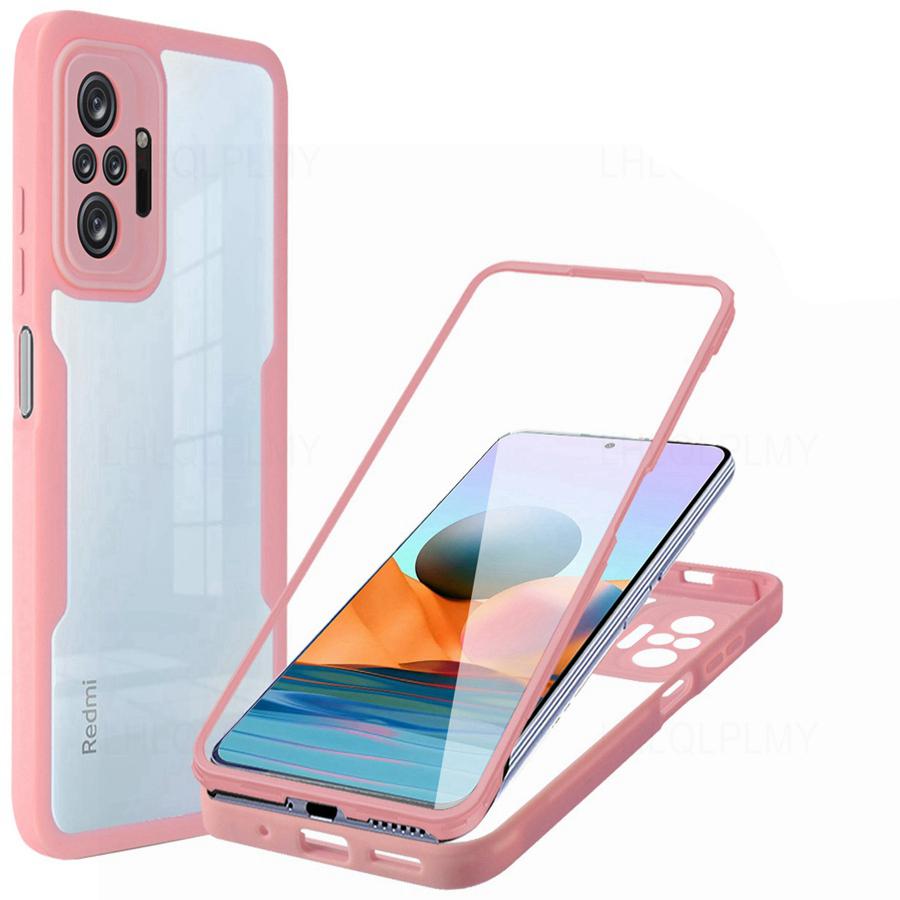 Front Back Protect ShockProof Case For Xiaomi Redmi 9T 9A 10A 9C 10C Note 10S 11S 9 10 Pro 5G A1 Plus Mi 11 Lite 11i 11T Cover