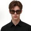Gucci GG1346SK 005 Квадратные солнцезащитные очки оверсайз - Глянцевый черный цвет и коричневые линзы