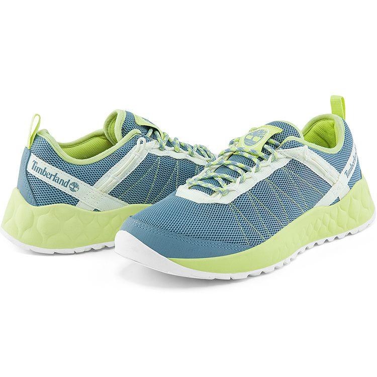 Timberland Кеды Solar Wave на шнуровке Низкие Бирюзово-Лаймовый Женские A2BM4W