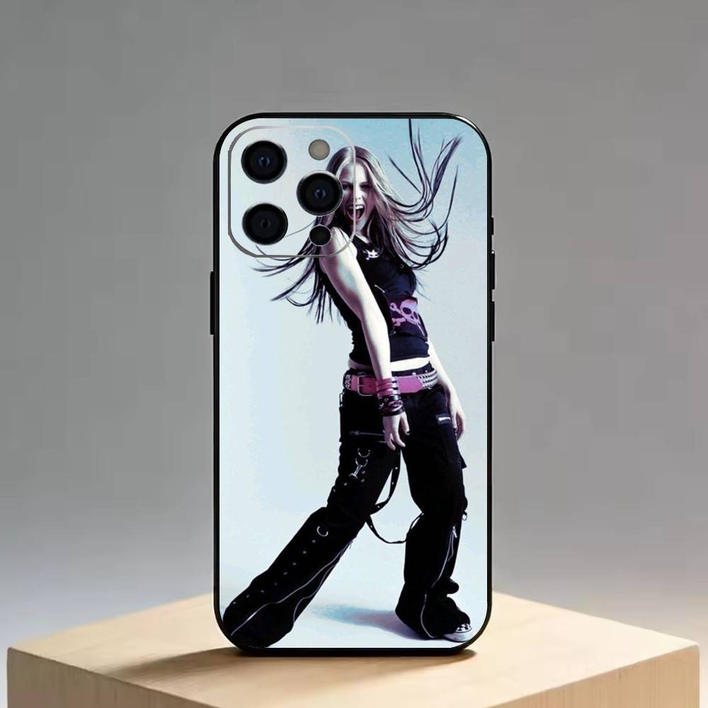 A-A-Avril Чехол для телефона Силиконовый Мягкий Для IPhone 17 16 15 14 13 12 11 X XR Plus Pro Max Plus