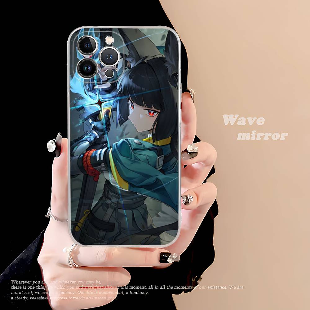 Классический Чехол H-Hoshimi Miyabi из ТПУ и Силикона Для IPhone 11 12 13 14 15 16 17 Pro Max Ударопрочный Прозрачный Задний Чехол