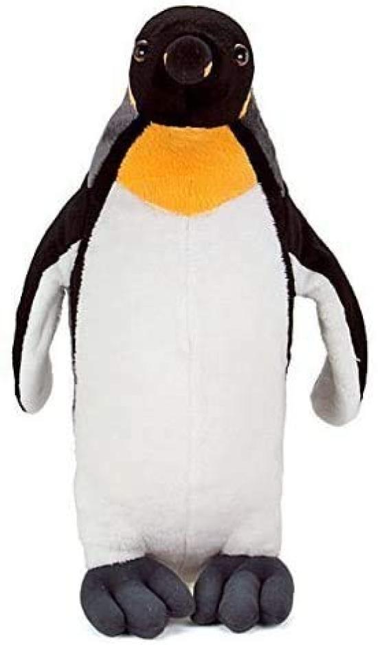 Carolata King Penguin Plush Toy (ParentStanding) Soft to the Touch, Realistic (Penguin Plush Toy) Doll MascotBirthday Gift Present (Twice Tested)