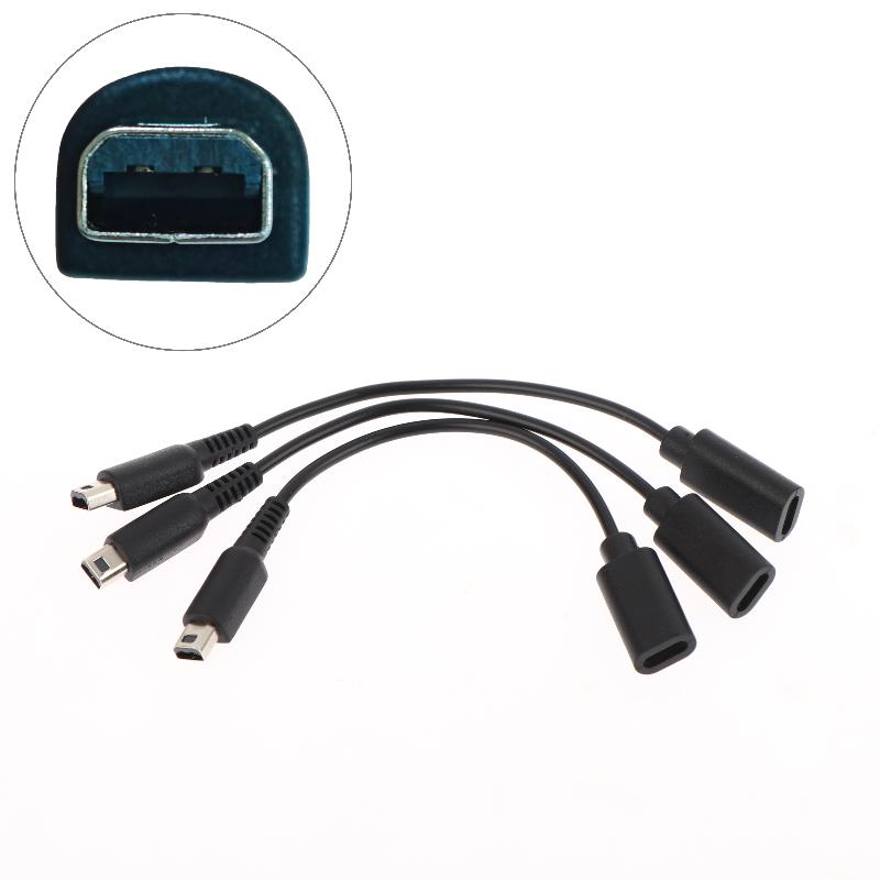 1/3 шт. Кабель-переходник Type C для игровой консоли Для NDSI GBASP/ WIIU 3DSL NDSL Линия питания USB C Зарядный кабель Шнур Провод