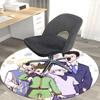1 шт. Круглый ковер с дизайном из аниме и мультфильма Hunter x Hunter - Коврик под офисное кресло, Нескользящий ковер для декора дома, Гостиной, Спальни