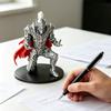 Декоративная фигурка-стаканчик для карандашей на стол, 3D-печатная подставка для письменных принадлежностей с круглой основой для офисных столов