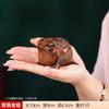 Медный Золотой Жабо Украшение для Дома Гостиной Офисного Стола Счастливый Зверь Трехногая Жаба Поделка Мини Маленькое Украшение