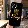 Queen King Phone Case For iphone 17 Pro Max Air 16 15 14 13 Pro Max 15 16 Pro 15Plus Shell