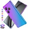 Ударопрочный градиентный чехол из ТПУ с усиленными углами для Realme GT 7 Pro 6 6T Neo 3 3T 2T GT 2 Note 0 60 Защитная крышка Fundas Coque