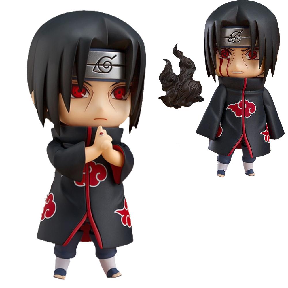11 см Фигурка Учиха Итачи Аниме NARUTO Shippuden Q Версия Костюм Анимационная Модель Игрушка Подарок Коллекция Украшения ПВХ