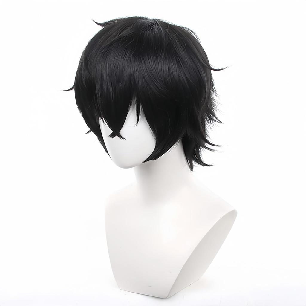 Persona 5 Cosplay Amamiya Ren Anime Perfect for Everyday Cultural School and Cosplay Includes Wig Net Wig, Wig, Heat-Resistant Wig, Costumes,