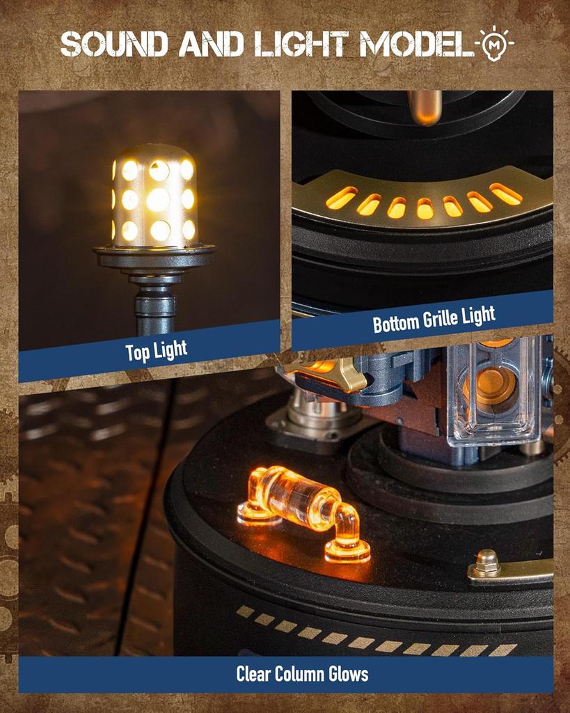 ROKR Industrial City Series 3D Puzzle Beacon Tower Model Building Kit with LED Light for Desktop Decor 139 Pcs Educational Toy Gift for Men Teens
