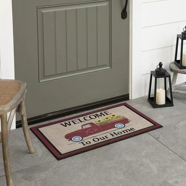 Non-Slip Absorbent Doormat: Thick, Dirt-Resistant for Bathroom & Entry