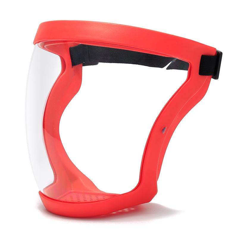 Детская маска для защиты лица с незапотевающим визором и брызгозащитным экраном