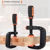 Powerful Clamping Force G Type Clamp Lightweight Design C-Clamp Quick Release Clamp Woodworking