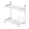 Retractable Pull-Out Microwave Oven Kitchen Shelf