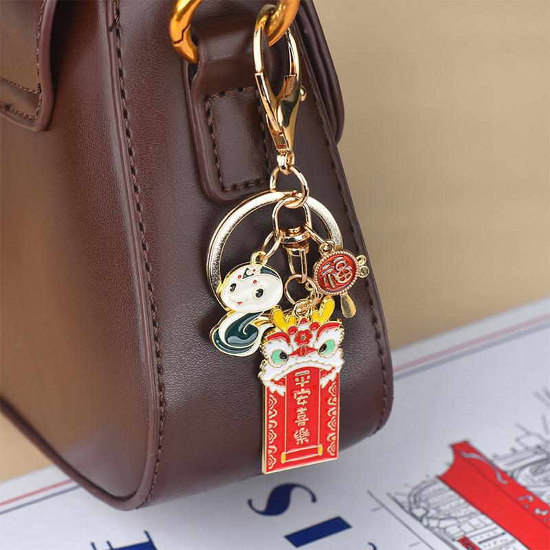 Подвеска на сумку «Год змеи» на празднование весеннего фестиваля в честь китайского Нового года