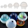 2 Pieces Sphere Ball Shape Silicone Mould for Resin Casting Craft 50mm 60mm