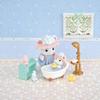 Sylvanian Families Set Time ST Mark Сертификация для детей от 3 лет и старше Игрушечный кукольный домик Sylvanian Families EPOCH Кукла/Мебель [Набор для ванной] DF-26