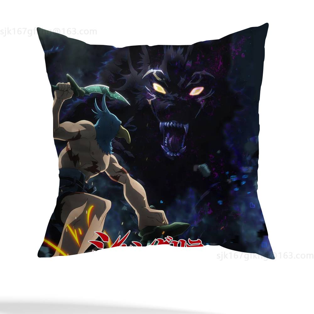 Наволочка для подушки из аниме Shangri-La Frontier, противопылевая, с невидимой молнией, из шелковистого короткого плюша, чехол для диванной подушки