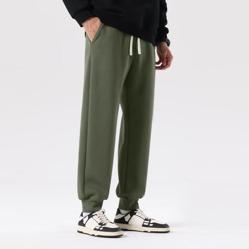 MINISO Men's Fleece-Lined Jogger Pants