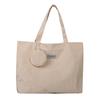 2025 New Trendy Corduroy Literary and Simple Commuting Large-capacity Tote Bag Casual Retro Versatile Shoulder Women's Bag