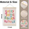 Neutral Classroom Decor Wall Hanging Banner Everything is Figureoutable Sgin pirational Classroom Theme Wall Hanging Decor for Office Playrooom