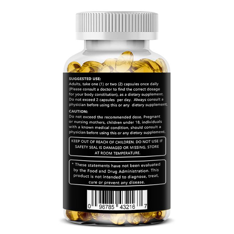 Biotin Dietary Supplement with Collagen & Keratin Complex, 120 Capsules