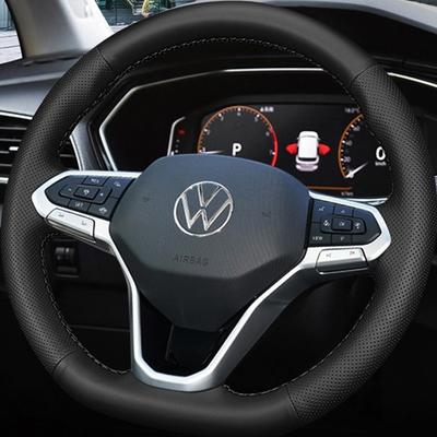 Ручная sewing Искусственная кожа Автомобильный чехол на руль Для Volkswagen VW Golf 7 6 MK7 MK6 MK5 NK4 NK3 MK2 Polo Passat B8 Tiguan