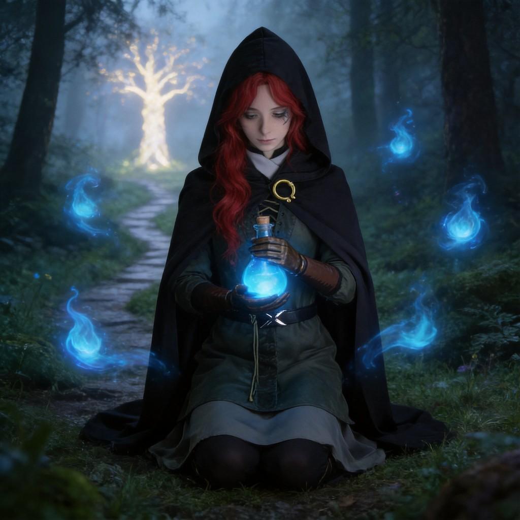 Костюм для косплея Мелины из Elden Ring с огнестойкой тканью для аниме-конвентов