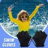 Перчатки для плавания с перепонками, перчатки для гребли, противоскользящие, водонепроницаемые, оборудование, устройство для акватренировок, упражнений, фитнеса, дайвинга, рук