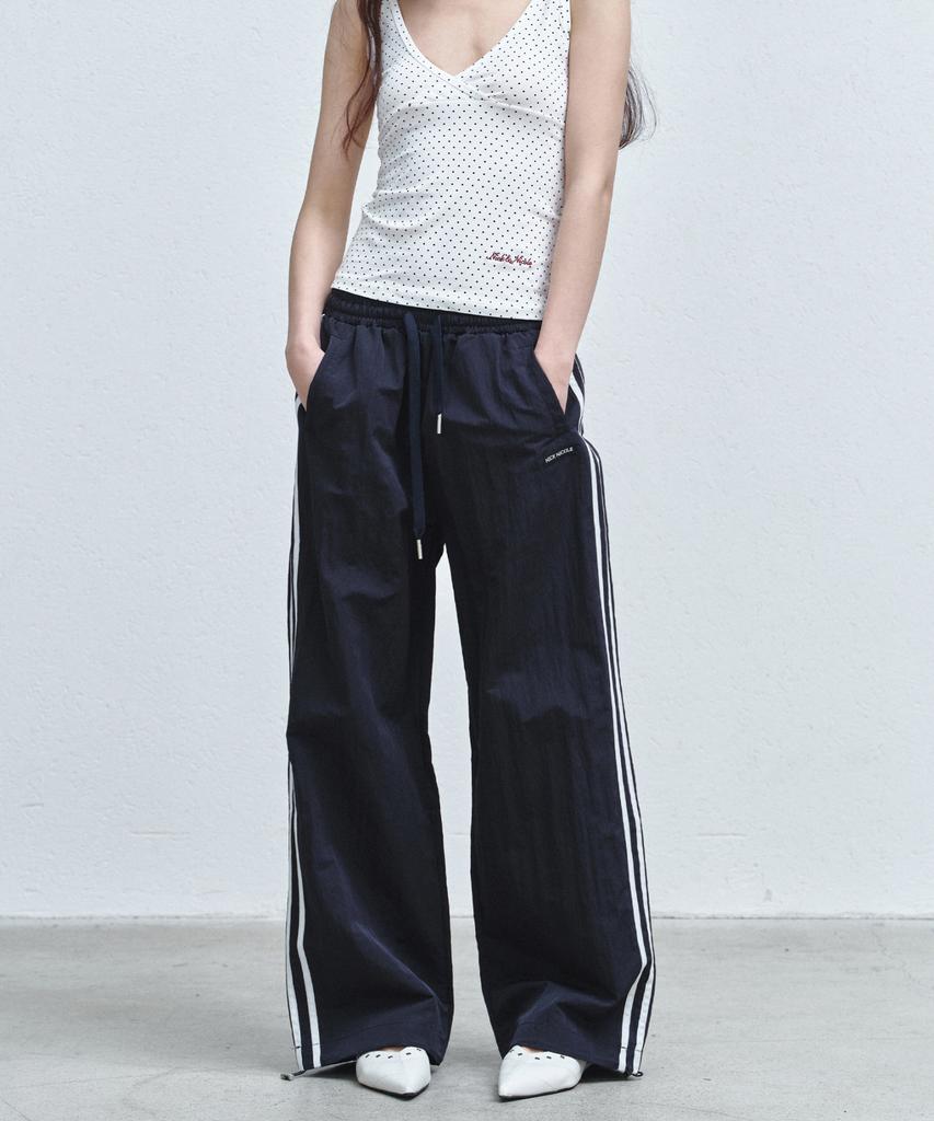 Nigaennikol Nylon Track Pants_Navy