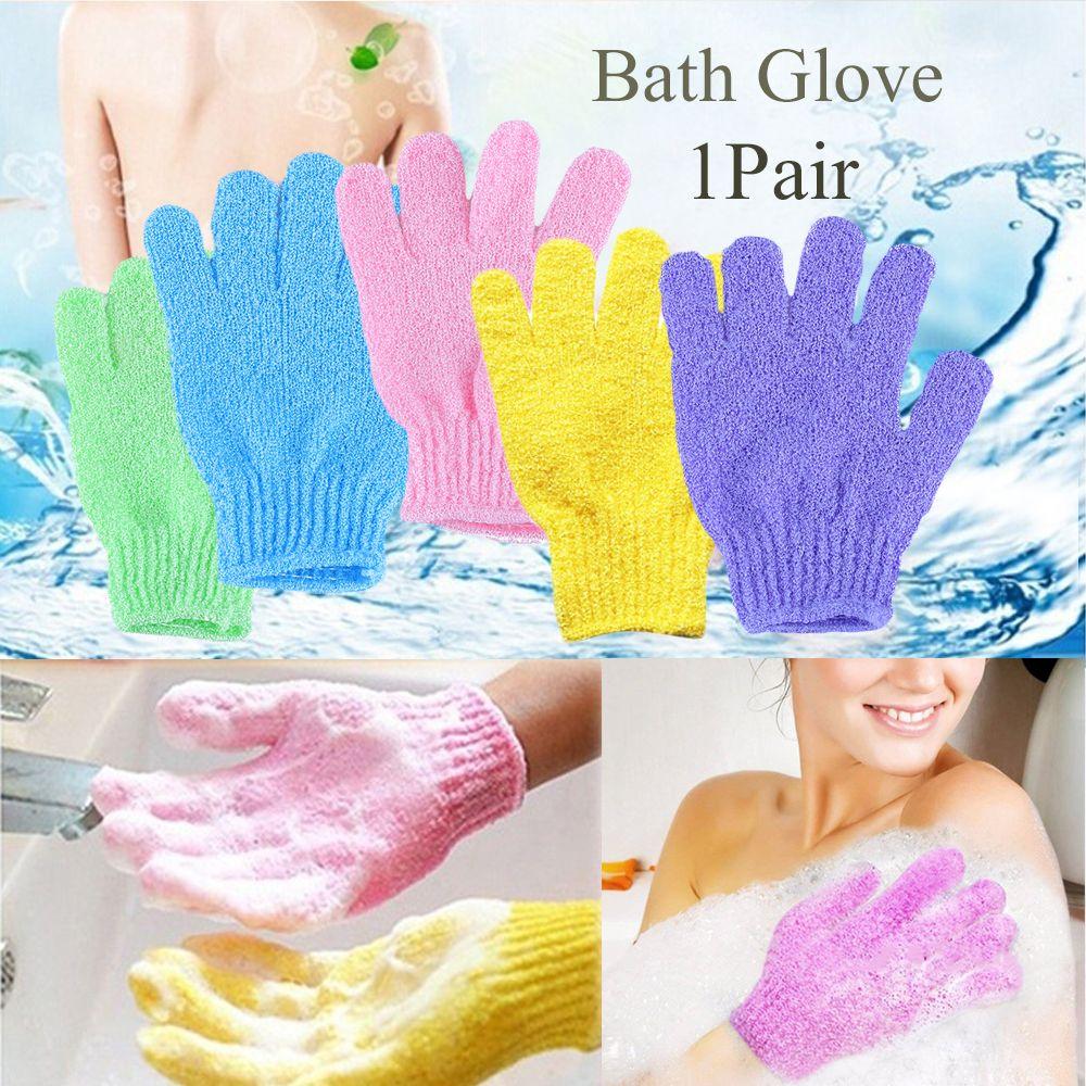 Products Scrubbing Skin Exfoliating Massage Sponge Wash Cloth Body Cleaner Shower Brush Bath Gloves