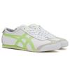 ONITSUKA TIGER Кожаные кроссовки Mexico 66 с круглым носком, на шнуровке, нескользящей подошве, низкие, повседневные, унисекс, неоново-зеленый 1183B771-102