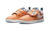 Nike Pico 5 Нескользящая Амортизация Устойчивая к истиранию Низкие Повседневные Кроссовки Бело-Оранжевые Дети Возраст 3 7 Лет DQ8372-800