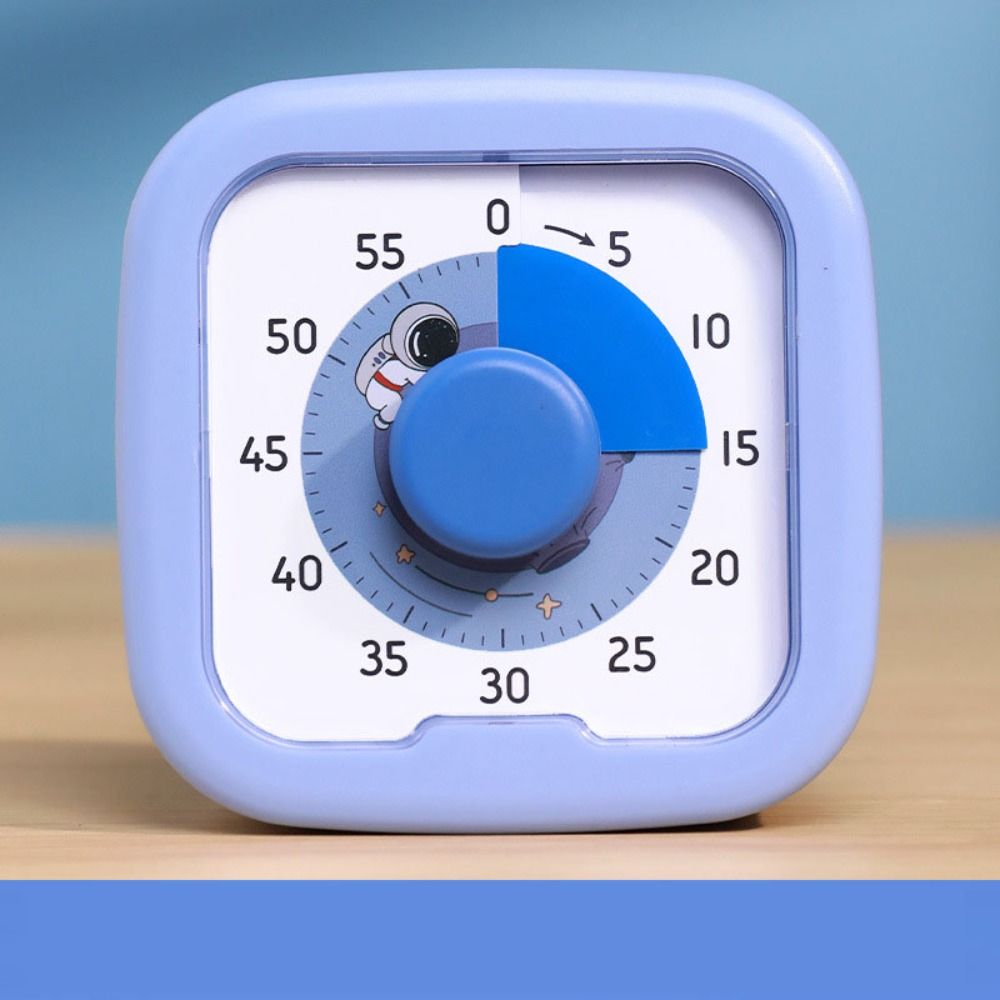 Бесшумная работа Визуальный настольный таймер 60-минутный кухонный таймер Таймер обратного отсчета Настольное украшение