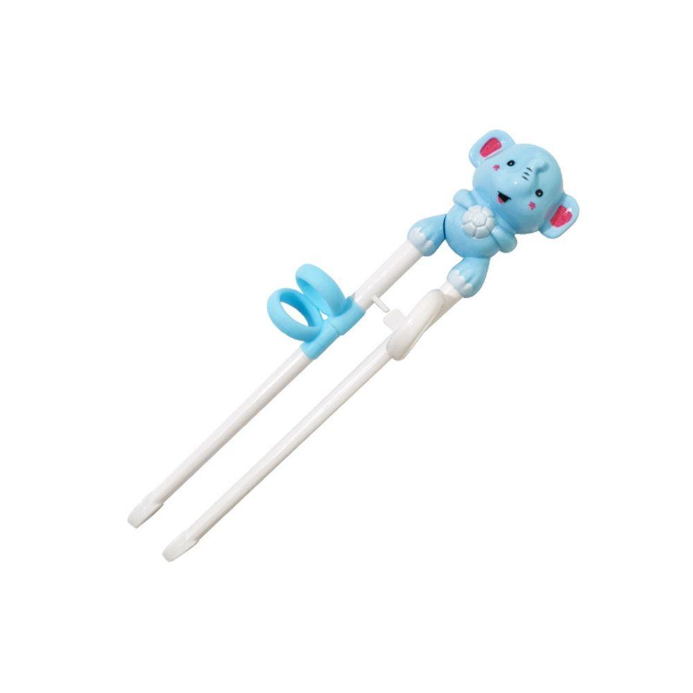 1 Pair Baby Learning Training Chopsticks Cartoon Animal Beginner Chopstick Tableware Kids Eating Training Helper Baby Tools