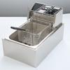 Большая вместимость Многофункциональная кухонная плита с подогревом Настольная электрическая фритюрница из нержавеющей стали Машина для картофеля фри