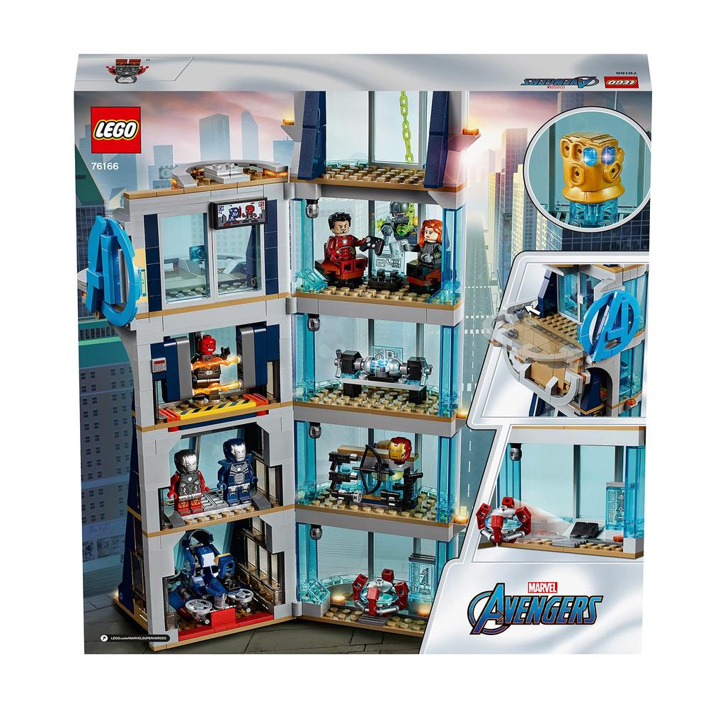 LEGO Супергерои Мстители Башня Битва 76166