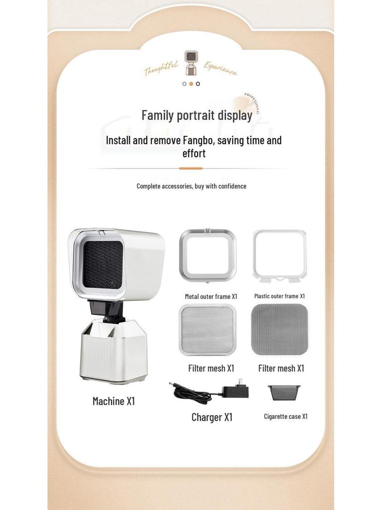 Portable Range Hood: Desktop Fume Extractor for Barbecue and Hot Pot, No Installation Needed