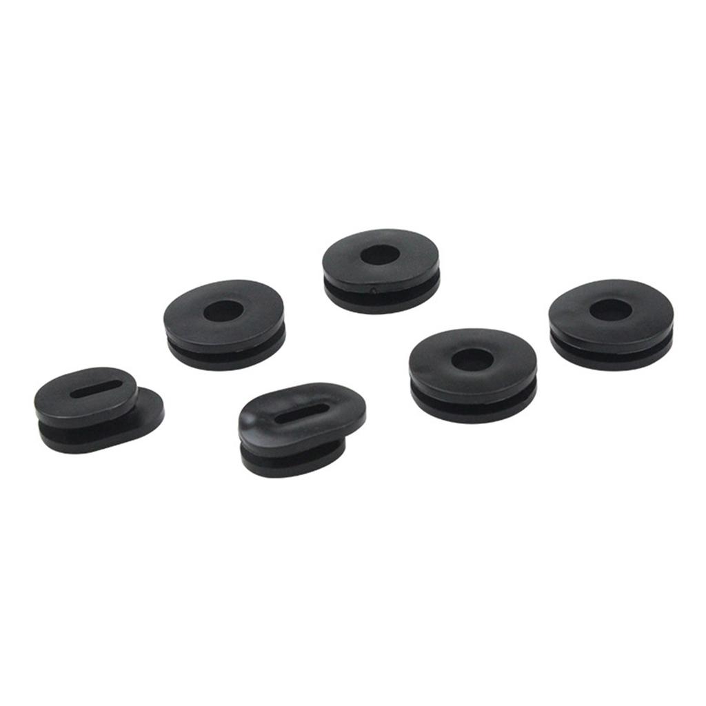 6Pcs/12pcs Replacement Rubber Gasket Motorcycle Fairing Side Cover Grommets Side Panel Fairing Washer Spacer for GS125