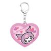 Sanrio Characters Kuromi Melo Melo Change Keychain 8203 268