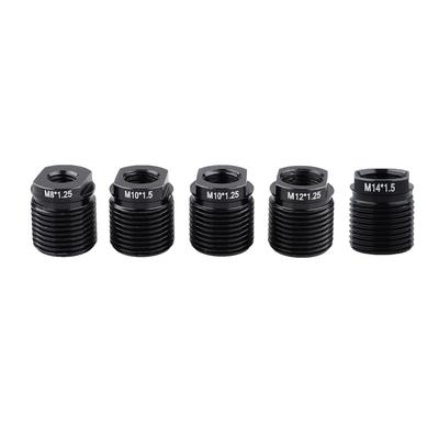 Переходник для рычага КПП SaveSooo, 5 шт. (M8*1.25/M10*1.25/M10*1.5/M10*1.5/M12*1.25/M14*1.5) Адаптер ручки переключения передач, Алюминиевый сплав,