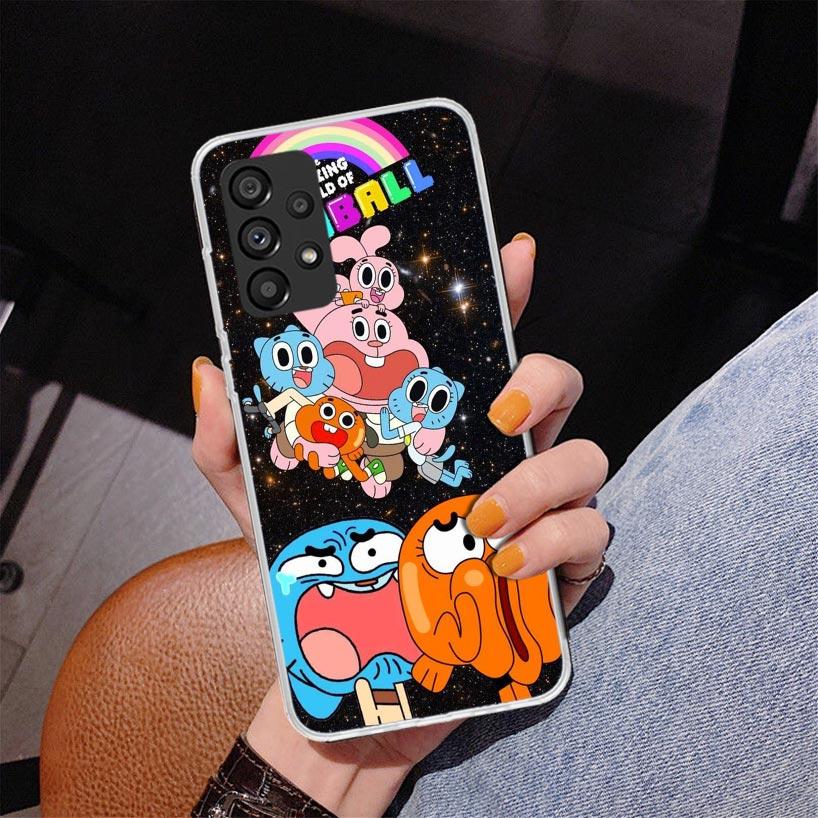 Удивительный мир Гамбола Чехол для телефона для Samsung Galaxy A17 A16 A15 A14 A13 A57 A56 A55 A54 A53 A37 A36 A35 A34 A33 A26 A25 A24