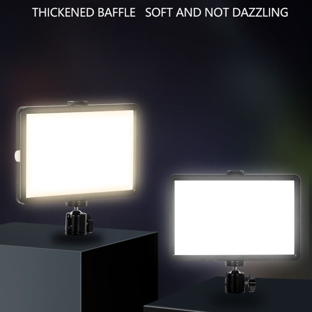 Rechargeable Mobile Phone Fill Light Dimmable Light Overhead Live Streaming Light Photography