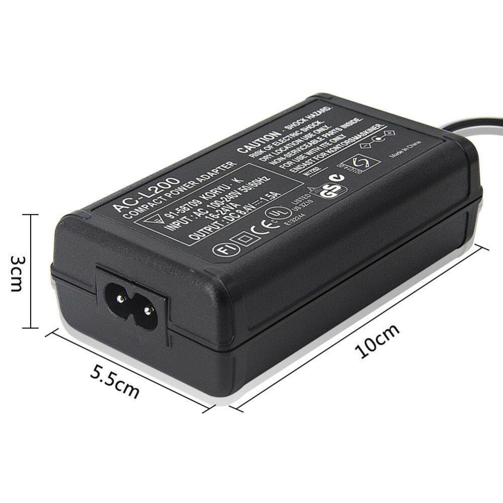 Зарядное устройство Sony DCR-SX40/SX41 8,4 В 1,5 А Адаптер AC-L200