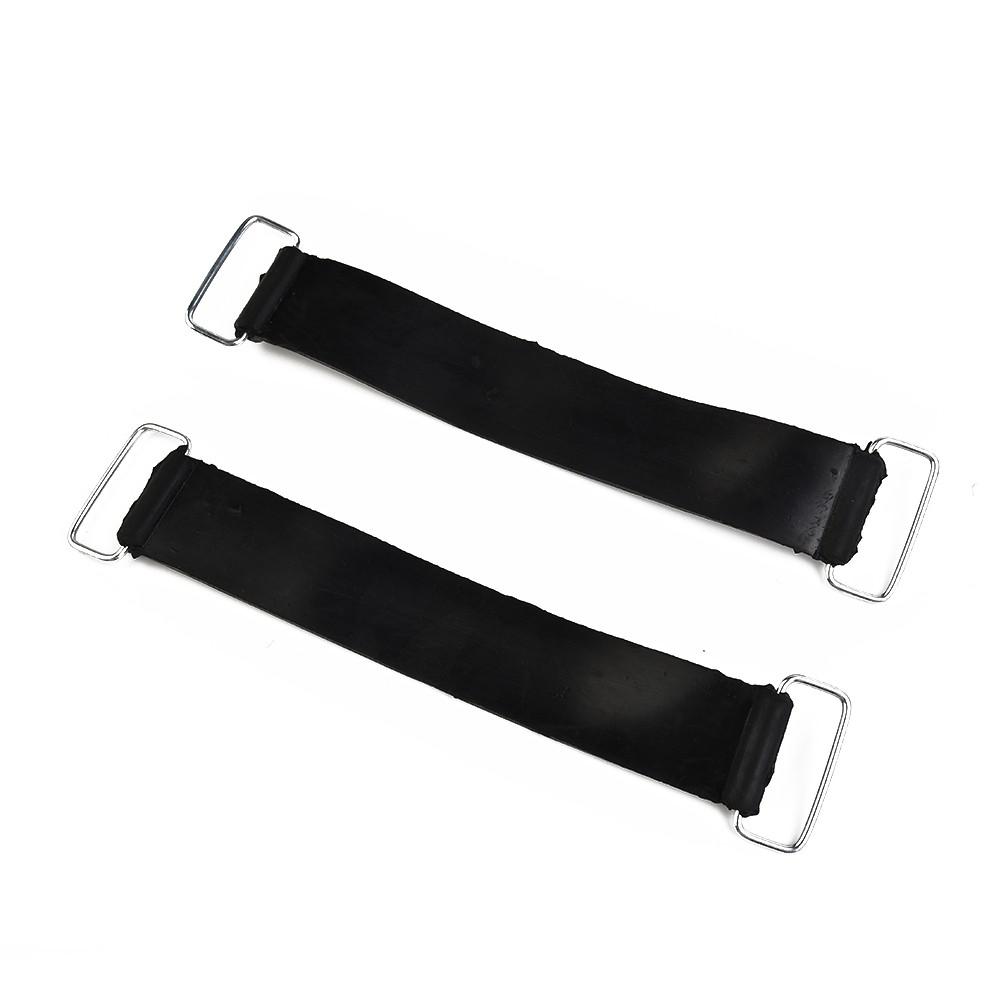 2Pcs Motorcycle Rubber Belts Set Scooters Holder Replacement Accessories
